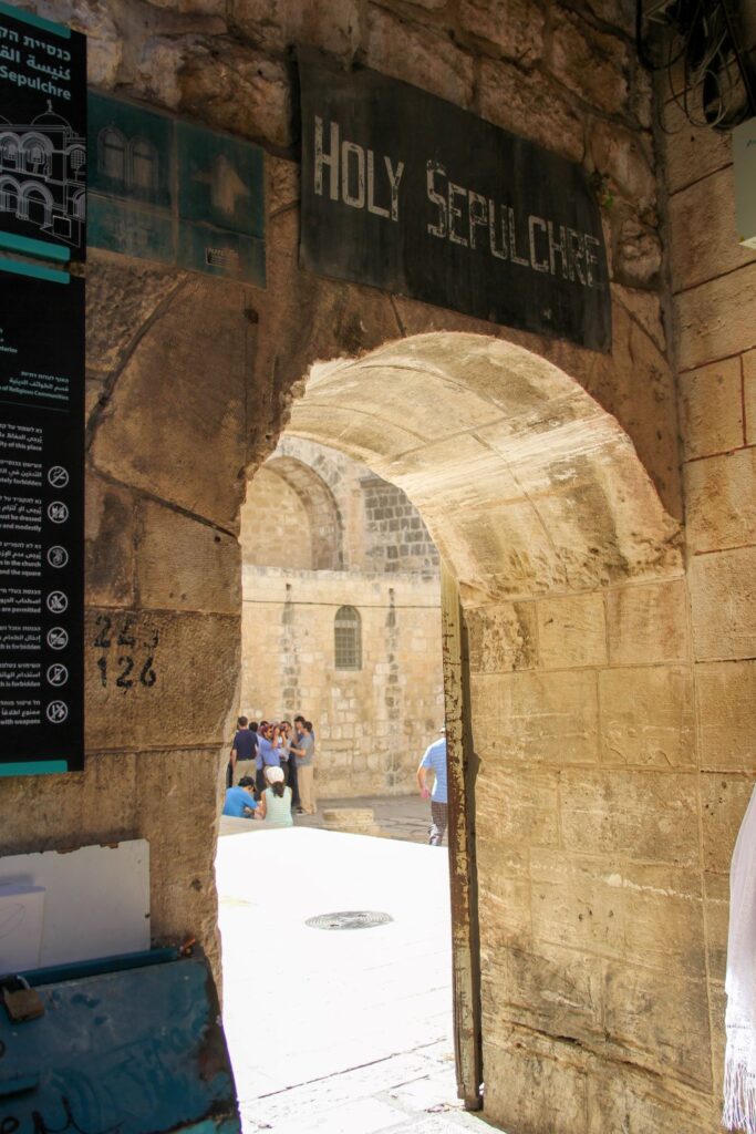 Walking The Stations of The Cross in Jerusalem