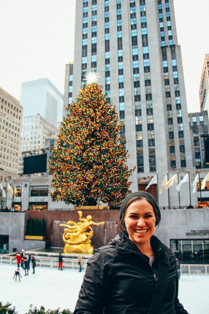 Visit New York during Christmas time