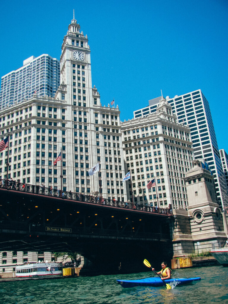 Kayak the Chicago River