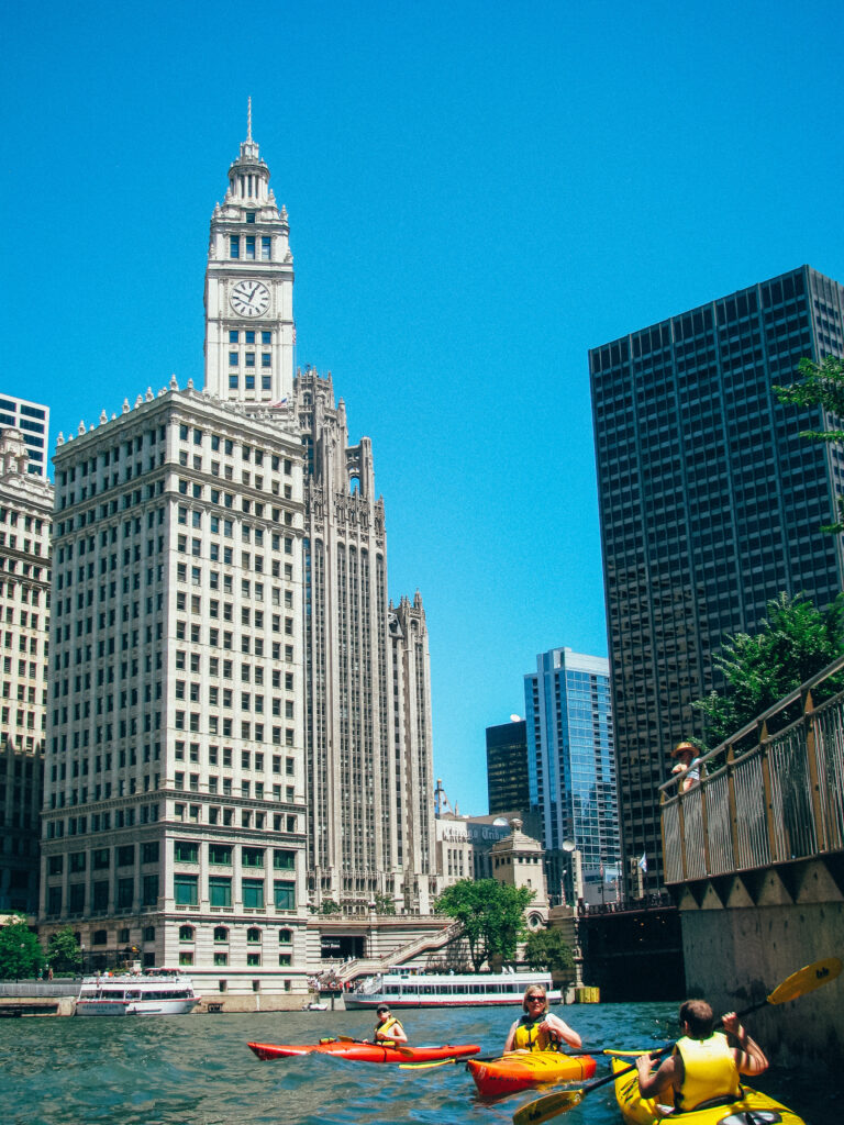 Kayak the Chicago River