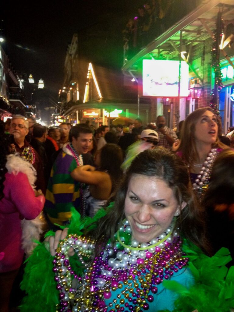 Mardi Gras beads