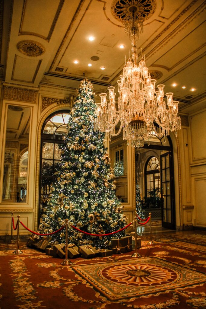 Plaza Hotel at Christmas