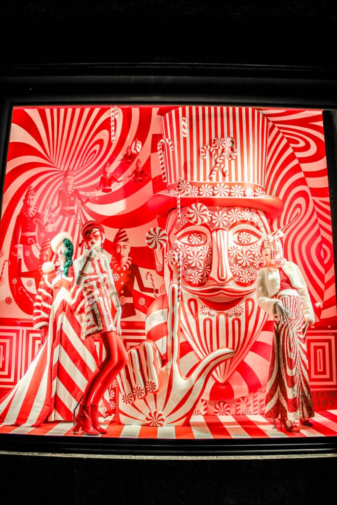 NYC Store Front Window Christmas Displays 