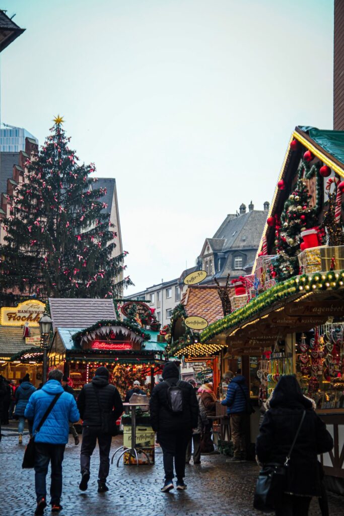 Frankfurt at Christmastime