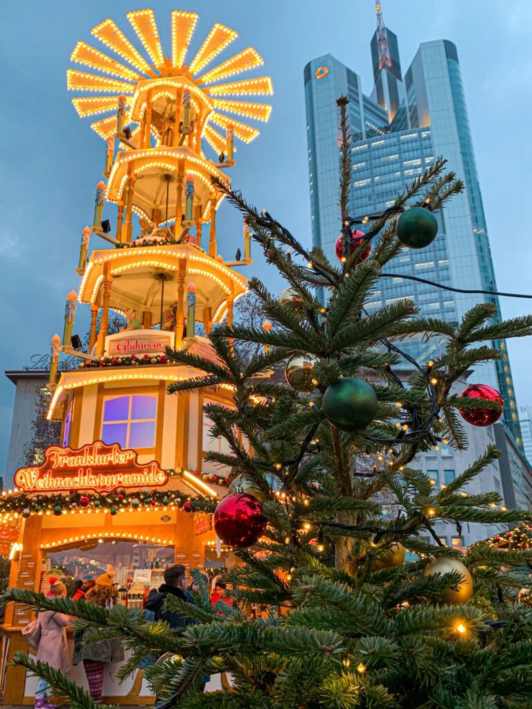 Frankfurt at Christmastime