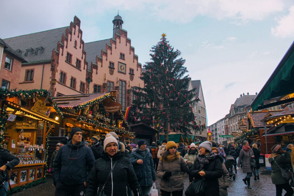 Frankfurt at Christmastime