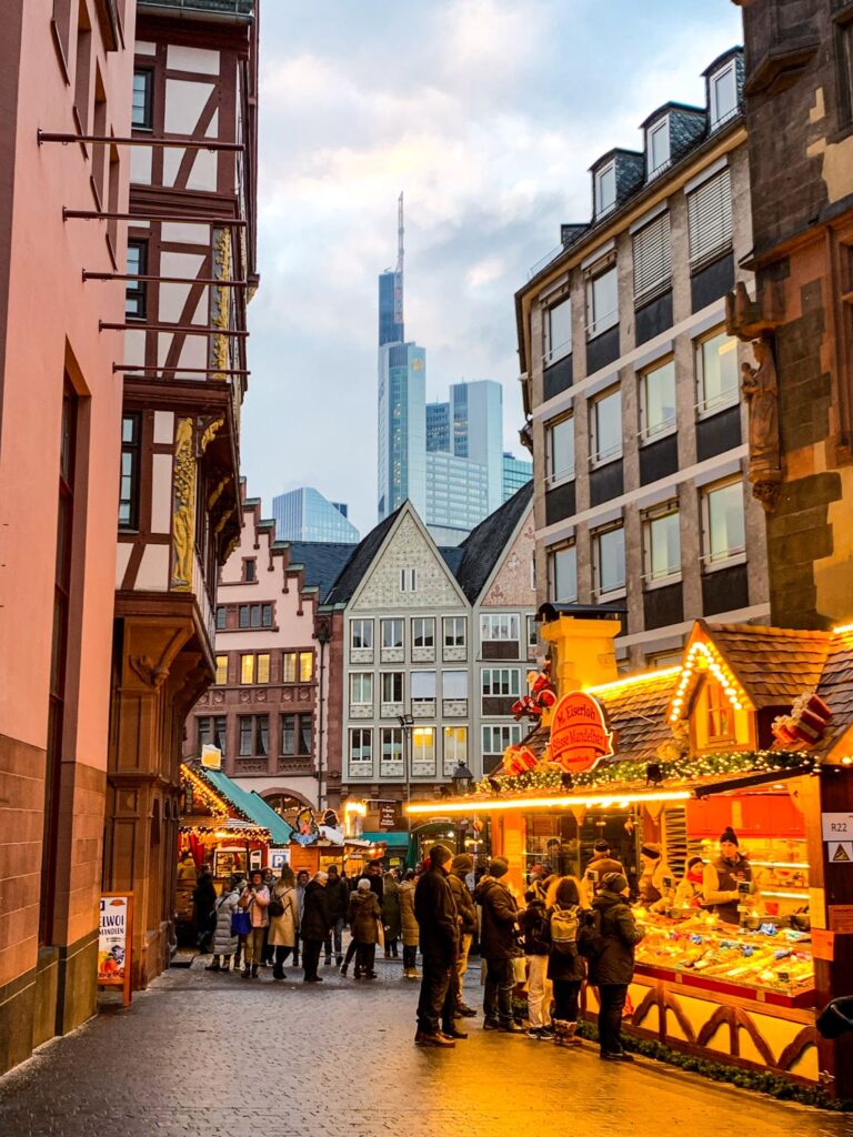 Frankfurt at Christmastime