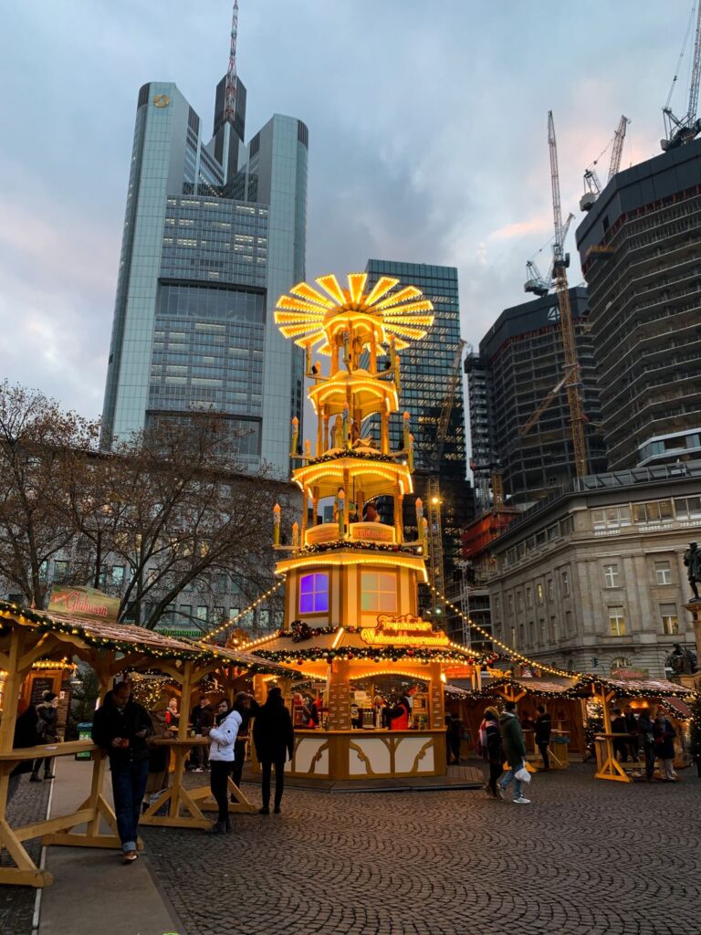 Frankfurt at Christmastime