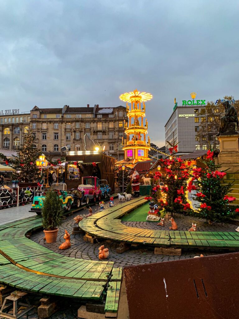 Frankfurt at Christmastime