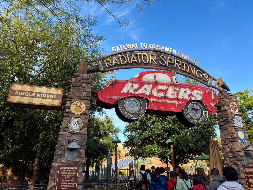 Radiator Springs Racers (Cars ride)