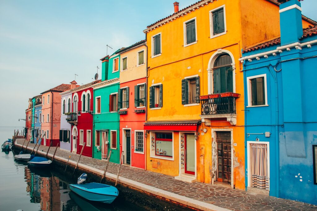 Burano fishing village