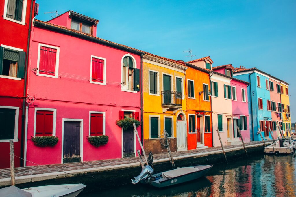 Burano fishing village