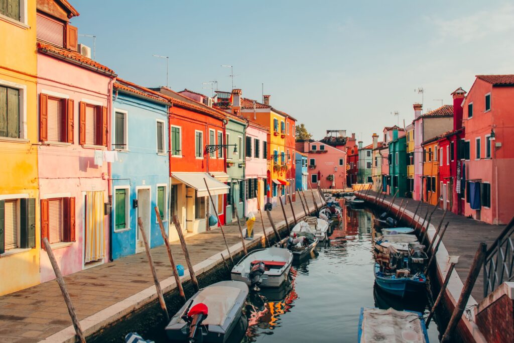 Burano fishing village